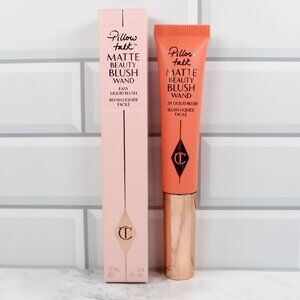 CHARLOTTE TILBURY Pillow Talk Matte Beauty Blush Wand ~Peach Pop~ Full Size New